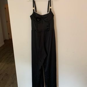 💙Black silky Victoria Secret Jumpsuit